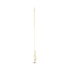 Thumbnail Image 4 of Diamond Swirl Necklace 1 ct tw Pear & Round-cut 14K Yellow Gold 18&quot;