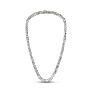 Diamond Riviera Necklace 20 ct tw Marquise & Round-cut 14K White Gold ...