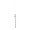 Thumbnail Image 2 of Diamond Drop Necklace 1-1/3 ct tw Marquise & Round-cut 14K White Gold 18"