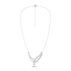 Thumbnail Image 4 of Diamond Y Necklace 2 ct tw Pear & Marquise-cut 14K White Gold 18"