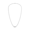Thumbnail Image 2 of Diamond Riviera Necklace 7 ct tw Pear-Shaped 14K White Gold 18"
