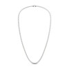 Thumbnail Image 4 of Diamond Riviera Necklace 10 ct tw Pear-Shaped 14K White Gold 18"