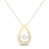 Thumbnail Image 1 of Unstoppable Love Diamond Necklace 1/2 ct tw 10K Yellow Gold 18&quot;