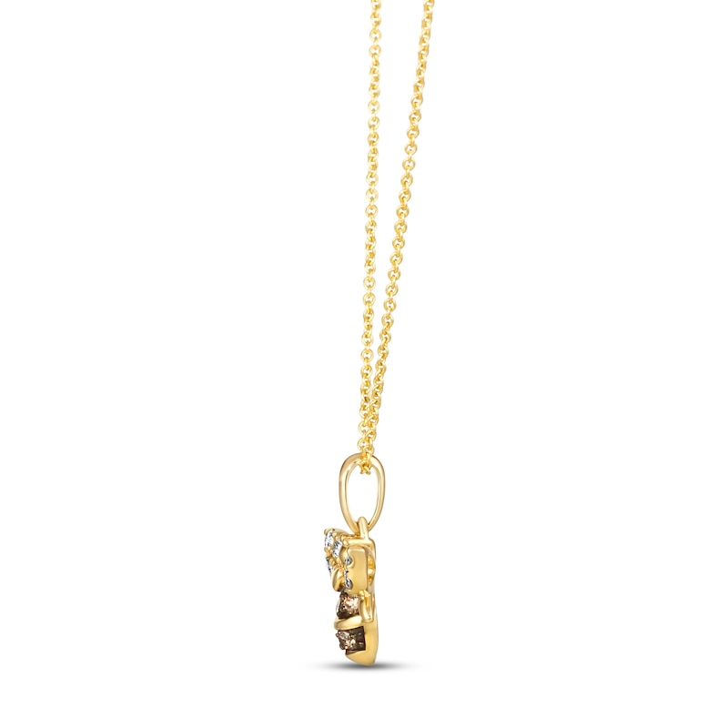 Main Image 2 of Le Vian Diamond Bee Necklace 1/4 ct tw 14K Honey Gold 18&quot;