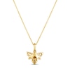 Thumbnail Image 2 of Le Vian Diamond Bee Necklace 1/4 ct tw 14K Honey Gold 18"