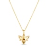 Thumbnail Image 3 of Le Vian Diamond Bee Necklace 1/4 ct tw 14K Honey Gold 18&quot;