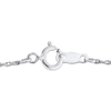 Thumbnail Image 4 of Diamond &quot;Love&quot; Necklace 1/15 ct tw Round-cut Sterling Silver 18&quot;