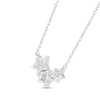 Thumbnail Image 2 of Diamond Stars Necklace Sterling Silver 18&quot;