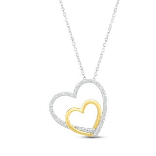 Girl's 14K Yellow, White, Rose Gold Or Sterling Silver Heart Shaped Sc –