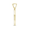 Thumbnail Image 3 of Men's Diamond Ankh Cross Charm 1/4 ct tw Round-cut 10K Yellow Gold