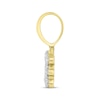Thumbnail Image 3 of Men's Diamond &quot;Savage&quot; Charm 1/2 ct tw Round-cut 10K Yellow Gold