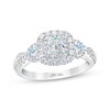 THE LEO First Light Diamond Princess-Cut Engagement Ring 1 ct tw 14K White Gold