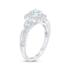 THE LEO First Light Diamond Princess-Cut Engagement Ring 1 ct tw 14K White Gold
