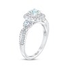 Thumbnail Image 1 of THE LEO First Light Diamond Princess-Cut Engagement Ring 1 ct tw 14K White Gold