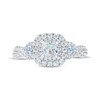 THE LEO First Light Diamond Princess-Cut Engagement Ring 1 ct tw 14K White Gold