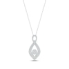 Thumbnail Image 0 of Diamond Infinity Necklace 1 ct tw Sterling Silver 18"