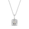 Thumbnail Image 3 of Le Vian Sunny Yellow Diamond Necklace 1/2 ct tw 14K Two-Tone Gold