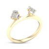 Thumbnail Image 1 of Baguette, Princess & Round-Cut Diamond Enhancer Ring 1/4 ct tw 14K Yellow Gold