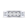 Thumbnail Image 2 of Men’s THE LEO Legacy Lab-Created Diamond Wedding Band 2 ct tw 14K White Gold