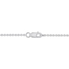 Thumbnail Image 4 of Diamond &quot;Forever&quot; Script Necklace 1/6 ct tw Sterling Silver 18&quot;