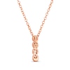 Thumbnail Image 2 of Le Vian Chocolate Twist Diamond Necklace 1/6 ct tw 14K Strawberry Gold 19”