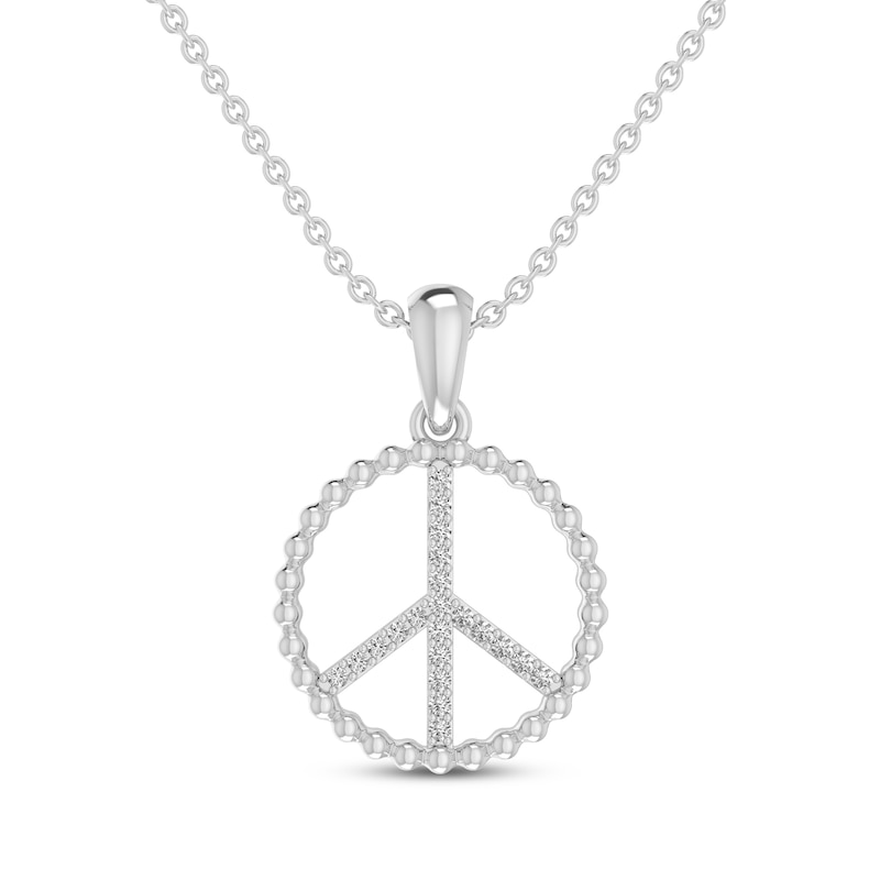 Peace Sign Necklaces 1 Inch Bulk quantity