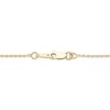Thumbnail Image 2 of Love Entwined Round-Cut Diamond Necklace 1 ct tw 10K Yellow Gold 18&quot;