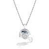 Thumbnail Image 0 of True Fans Seattle Seahawks 1/20 CT. T.W. Diamond Helmet Necklace in Sterling Silver