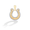 Thumbnail Image 0 of True Fans Indianapolis Colts 1/4 CT. T.W. Diamond Logo Charm in 10K Gold