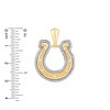 Thumbnail Image 2 of True Fans Indianapolis Colts 1/4 CT. T.W. Diamond Logo Charm in 10K Gold