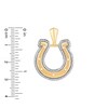 Thumbnail Image 1 of True Fans Indianapolis Colts 1/4 CT. T.W. Diamond Logo Charm in 10K Gold