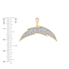 Thumbnail Image 1 of True Fans Los Angeles Chargers 1/4 CT. T.W. Diamond Logo Charm in 10K Gold