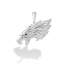 Thumbnail Image 1 of True Fans Philadelphia Eagles 1/4 CT. T.W. Diamond Logo Charm in 10K White Gold