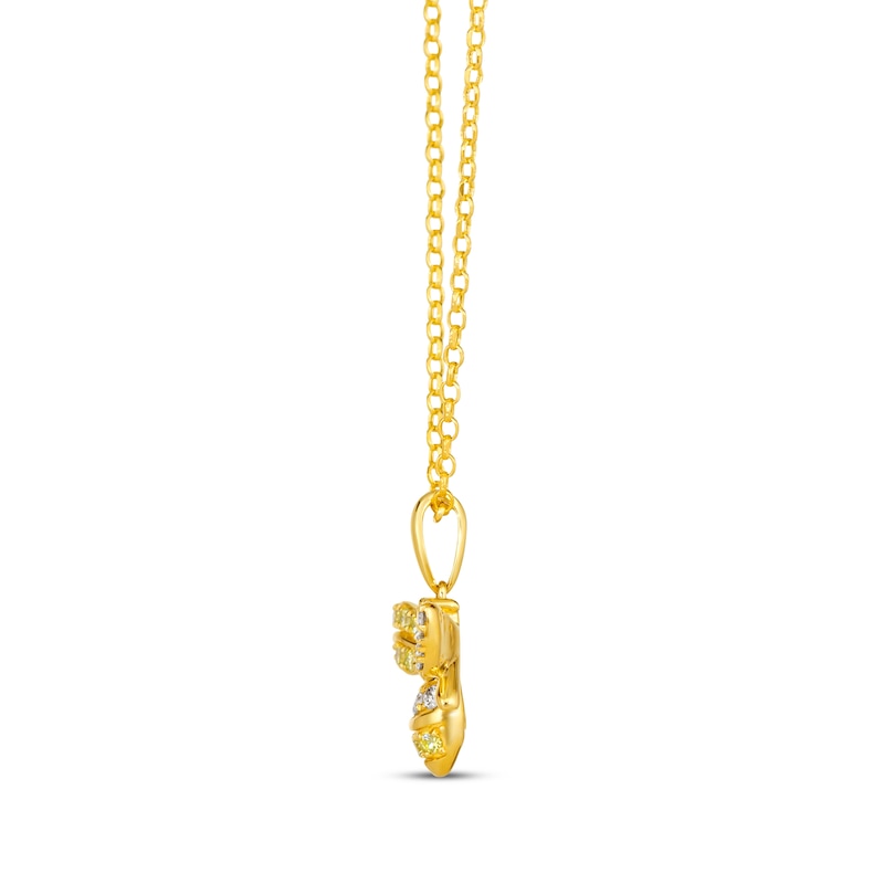 Main Image 2 of Le Vian Garden Party Diamond Bee Necklace 1/4 ct tw 14K Honey Gold 19&quot;