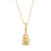 Thumbnail Image 3 of Le Vian Venetian Mosaic Diamond Necklace 3/8 ct tw 14K Honey Gold 19&quot;