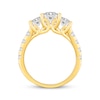 Thumbnail Image 3 of Memories Moments Magic Lab-Grown Diamonds Three-Stone Engagement Ring 2-1/2 ct tw 14K Yellow Gold