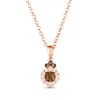 Thumbnail Image 1 of Le Vian Diamond Necklace 3/8 ct tw 14K Strawberry Gold 19&quot;