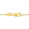 Thumbnail Image 4 of Baguette & Round-Cut Diamond Double Butterfly Necklace 1/5 ct tw 10K Yellow Gold