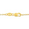 Thumbnail Image 3 of Baguette & Round-Cut Diamond Double Butterfly Necklace 1/5 ct tw 10K Yellow Gold