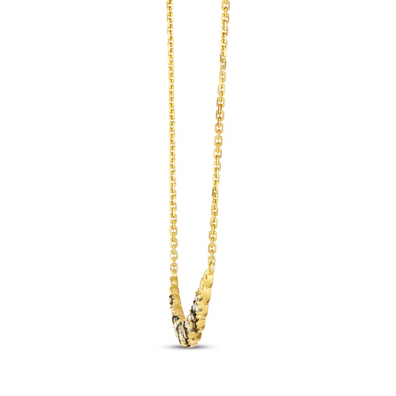 Main Image 2 of Le Vian Diamond Twist Necklace 1/3 ct tw 14K Honey Gold 19"