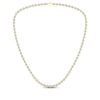 Thumbnail Image 1 of Men's Diamond Tennis Necklace 2-5/8 ct tw 10K Yellow Gold 18&quot;