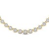 Thumbnail Image 2 of Men's Diamond Tennis Necklace 2-5/8 ct tw 10K Yellow Gold 18&quot;