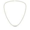 Thumbnail Image 1 of Men's Diamond Tennis Necklace 2-7/8 ct tw 10K Yellow Gold 20&quot;