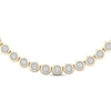Thumbnail Image 2 of Men's Diamond Tennis Necklace 2-7/8 ct tw 10K Yellow Gold 20&quot;