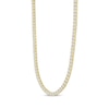 Thumbnail Image 1 of Men's Diamond Tennis Necklace 2-5/8 ct tw 10K Yellow Gold 18"