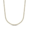Thumbnail Image 3 of Men's Diamond Tennis Necklace 2-5/8 ct tw 10K Yellow Gold 18&quot;