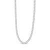 Thumbnail Image 1 of Men's Diamond Tennis Necklace 2-5/8 ct tw 10K White Gold 18"