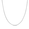 Thumbnail Image 0 of Solid Diamond-Cut Cable Chain Necklace Sterling Silver 18"