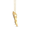 Thumbnail Image 2 of Le Vian Vault Diamond Butterfly Necklace 2-1/2 ct tw 14K Honey Gold 20"
