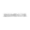 Thumbnail Image 3 of Lab-Grown Diamonds Anniversary Band 1/15 ct tw 10K White Gold